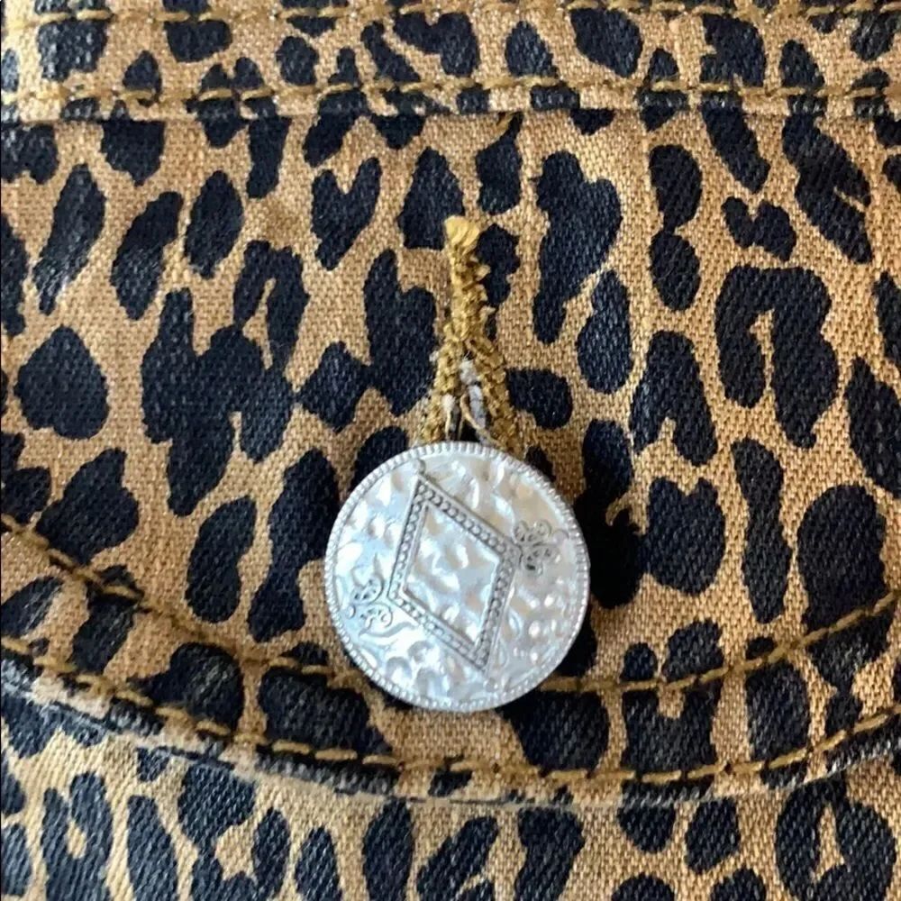 LAL Live a Little Animal Print Jacket Size S - Picture 4 of 16